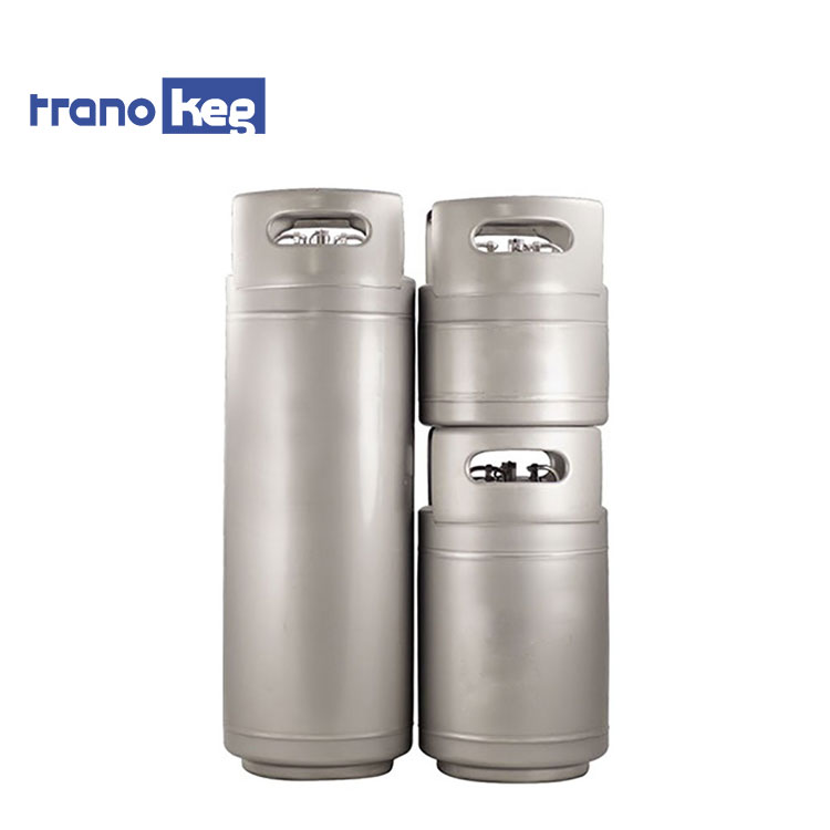 Seau de 20 litres (1 baril) en acier inoxydable de qualité alimentaire avec couvercle, pour fûts de vin ou de bière. 6