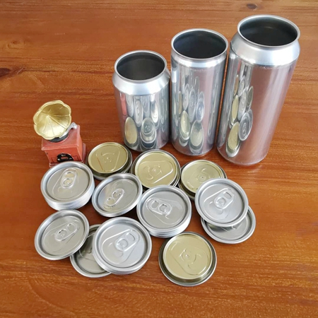 Canettes en aluminium vides, personnalisables, de qualité alimentaire, pour boissons et bières, 330 ml et 500 ml. Vente en gros. 1
