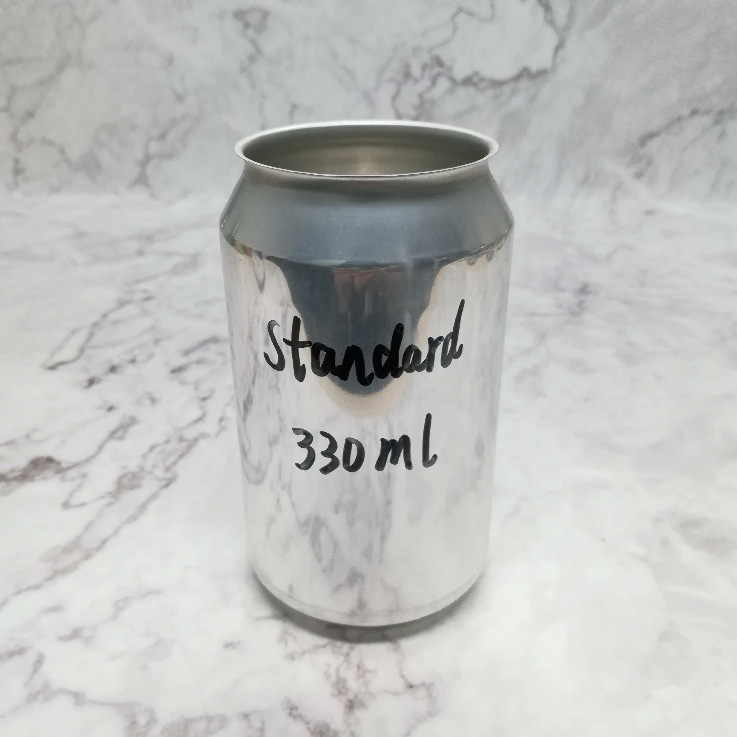 Canette en aluminium vierge de qualité alimentaire, 330 ml, sans impression, pour brasserie artisanale 1