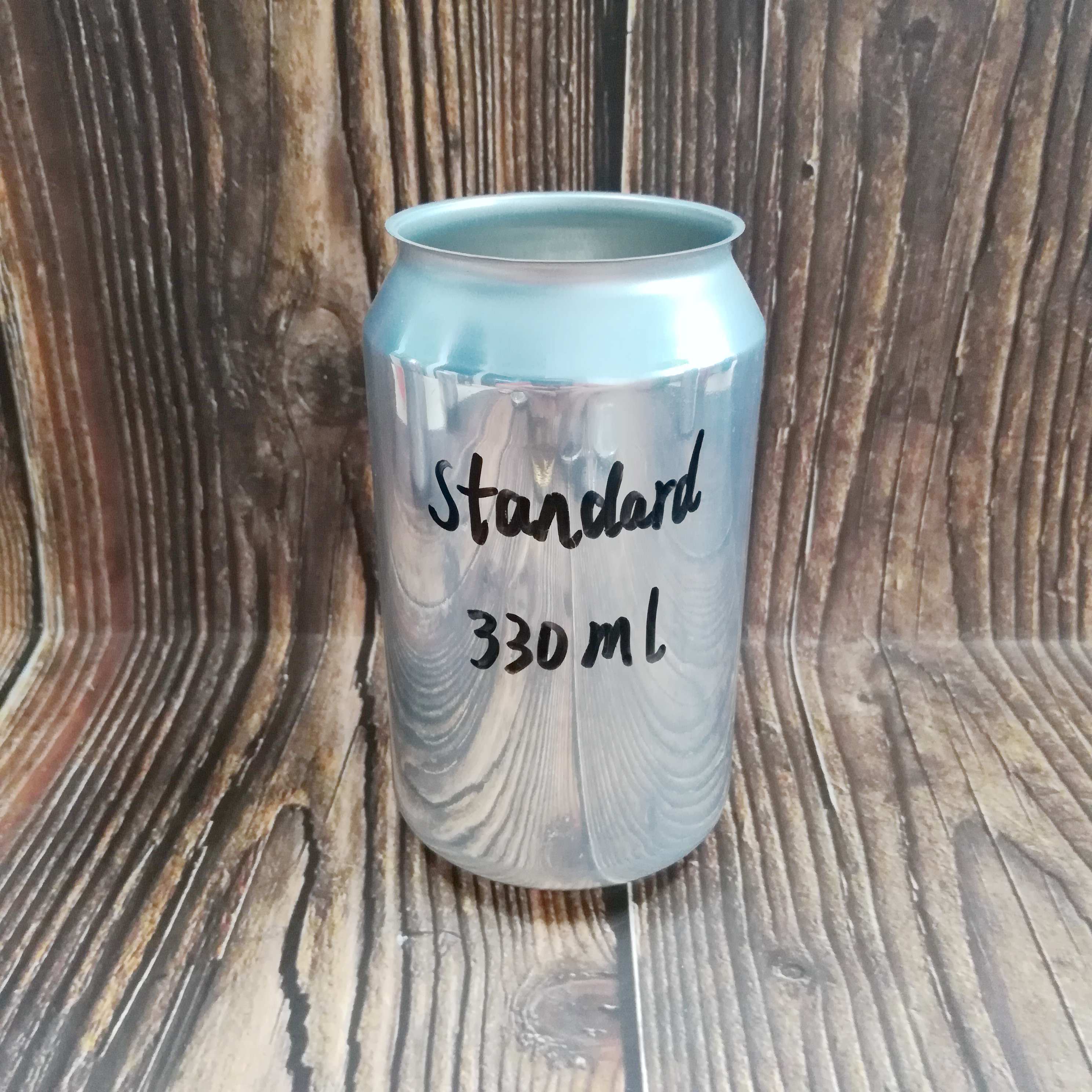 Canette en aluminium vierge de qualité alimentaire, 330 ml, sans impression, pour brasserie artisanale 2