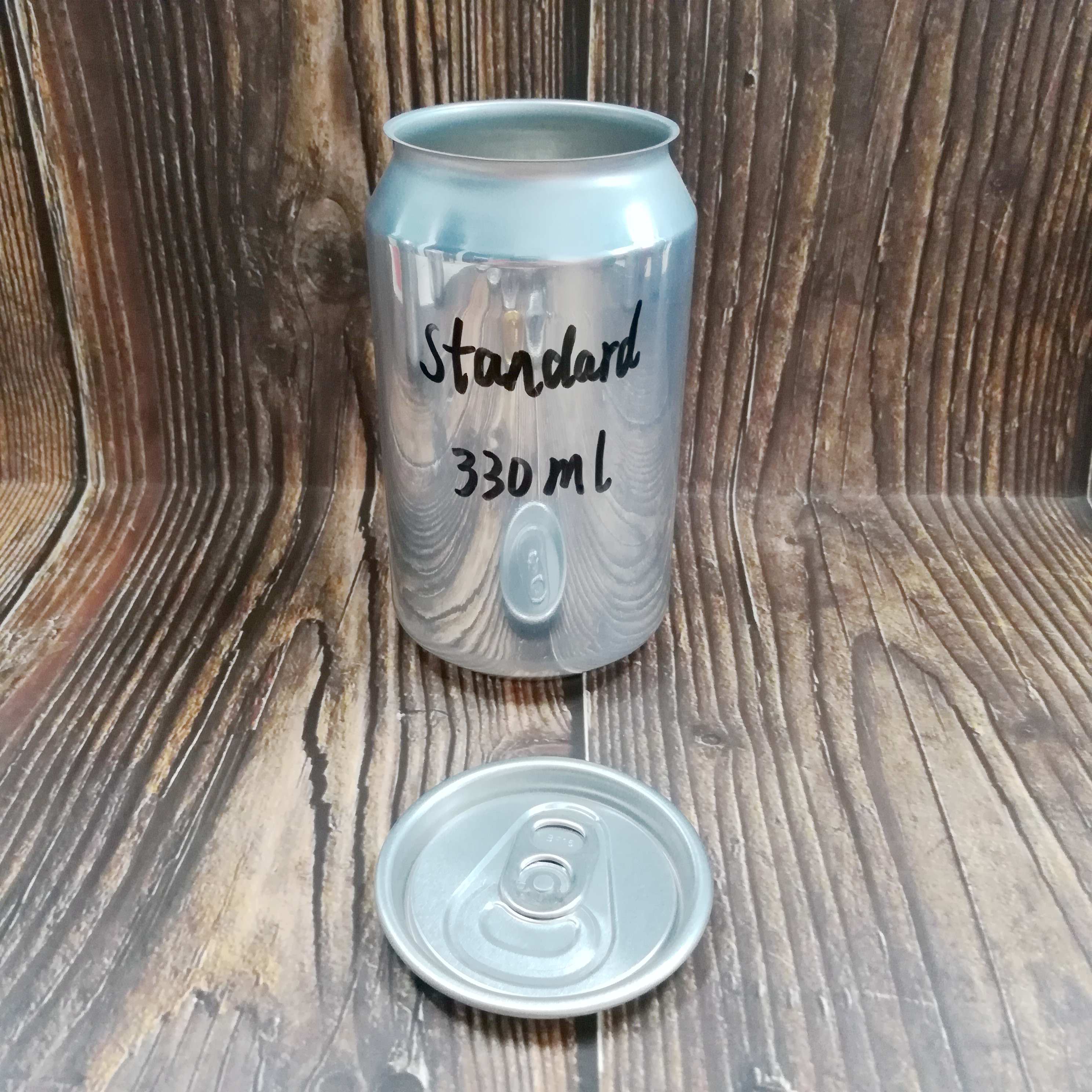 Canette en aluminium vierge de qualité alimentaire, 330 ml, sans impression, pour brasserie artisanale 3