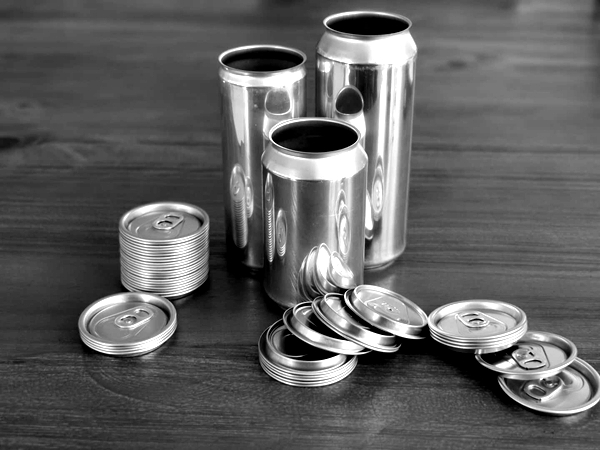 Tapa de aluminio vacía personalizada para latas de bebidas y cerveza, apta para uso alimentario, venta al por mayor, 330 ml. 2