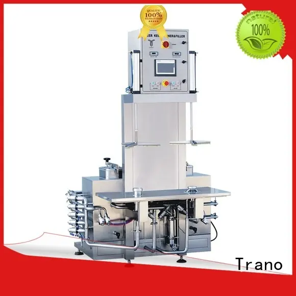 Trano beer keg filling & washing machine supplier for beverage factory 1