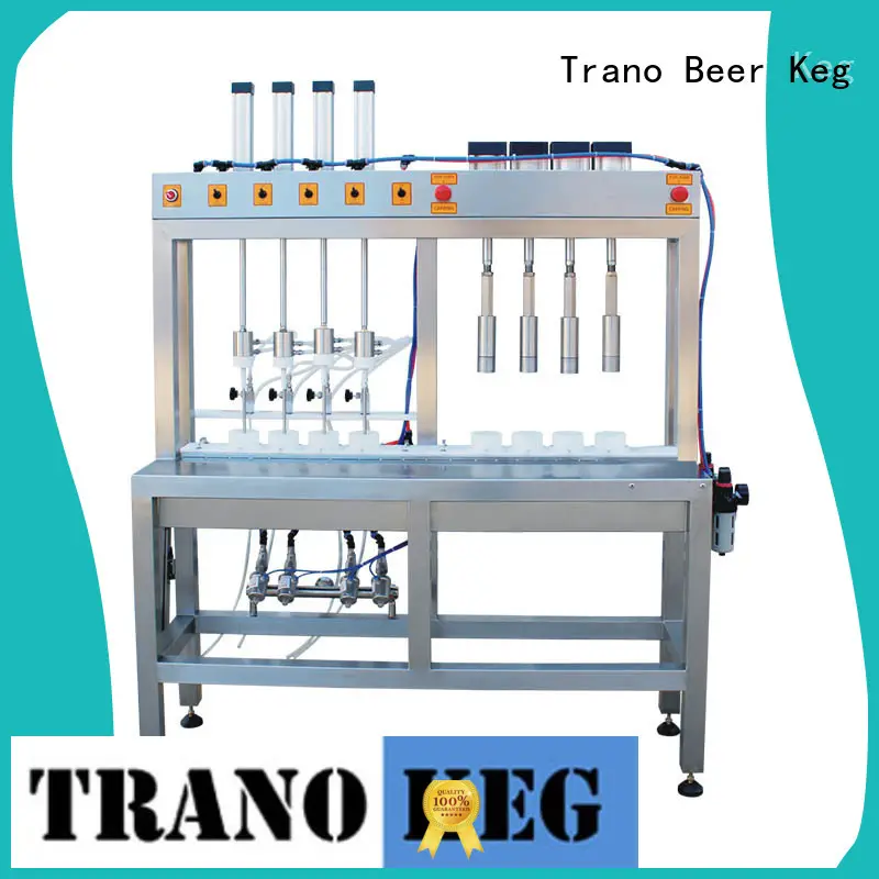 Trano beer keg filling & washing machine with good price for beverage factory 1