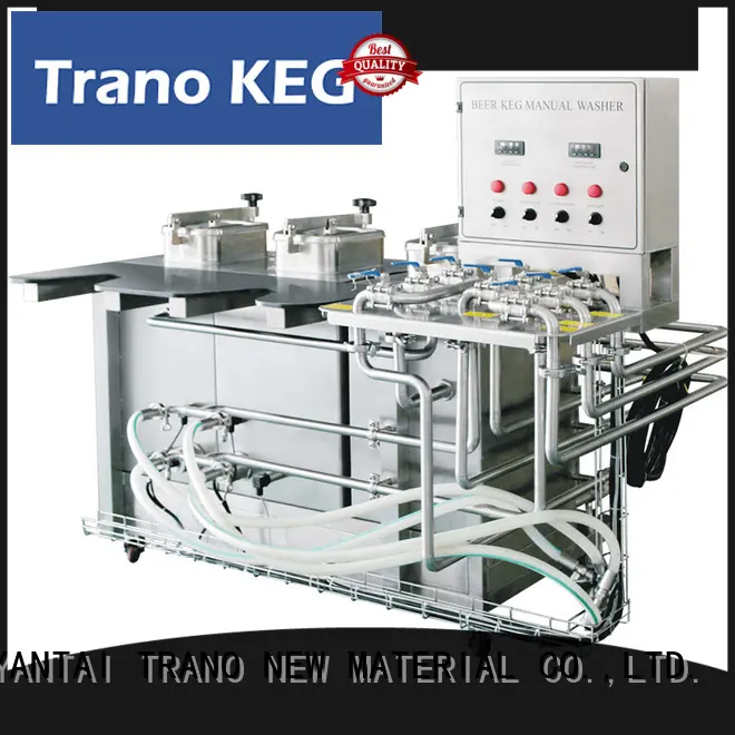 Trano convenient beer keg washing machine supplier for beer 1