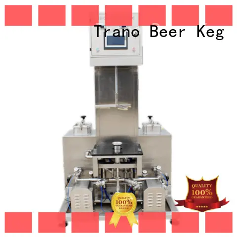 Trano Beer Keg Three Heads Semi-Automatic Washer wholesale for beer 1