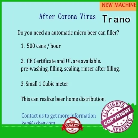 Trano reliable beer cooler supplier for wine 1