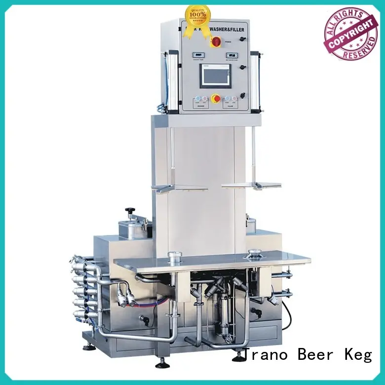 Trano convenient keg cleaning machine manufacturer for beer 1