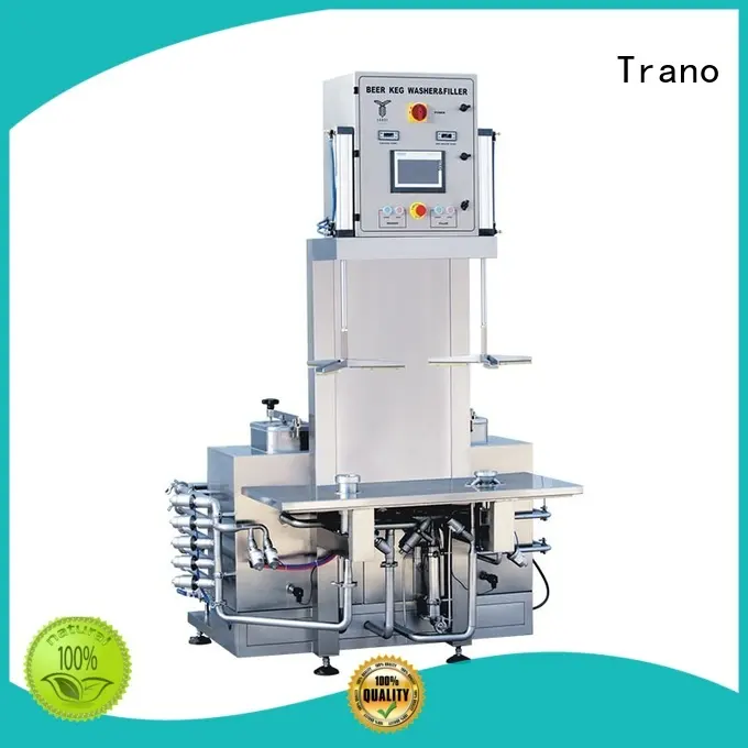 Trano practical keg cleaning machine with good price for beverage factory 1