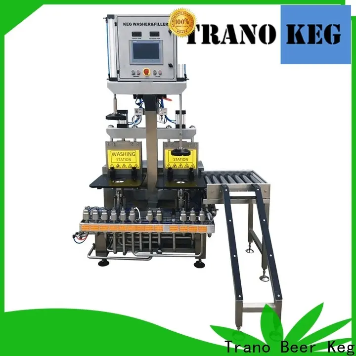 Trano convenient beer keg filling And washing machine wholesale for beverage factory 1