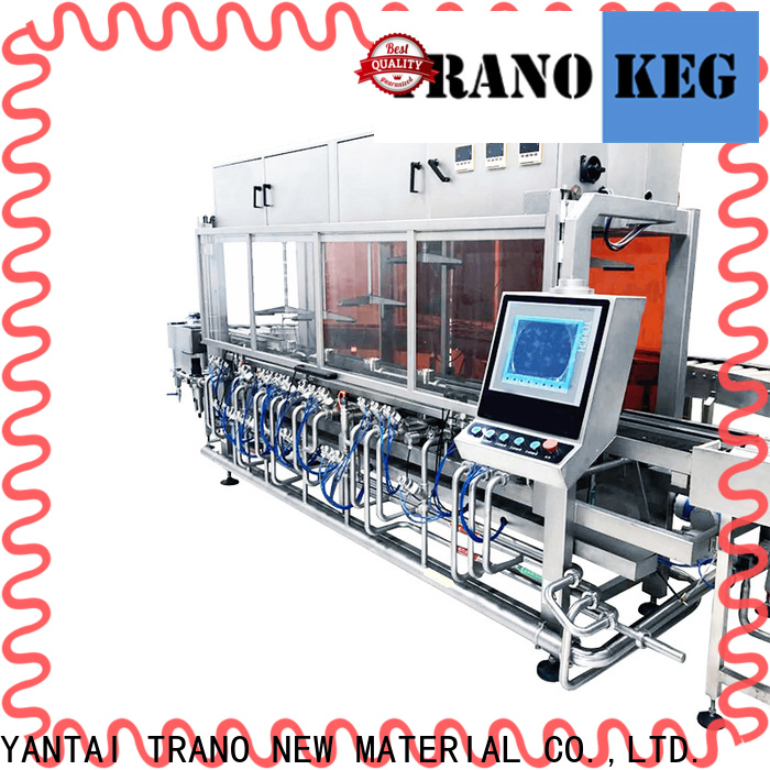 Trano keg cleaning and filling machines manufacturer for food shops 1