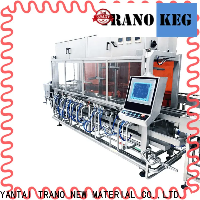 Trano keg cleaning and filling machines manufacturer for food shops 1