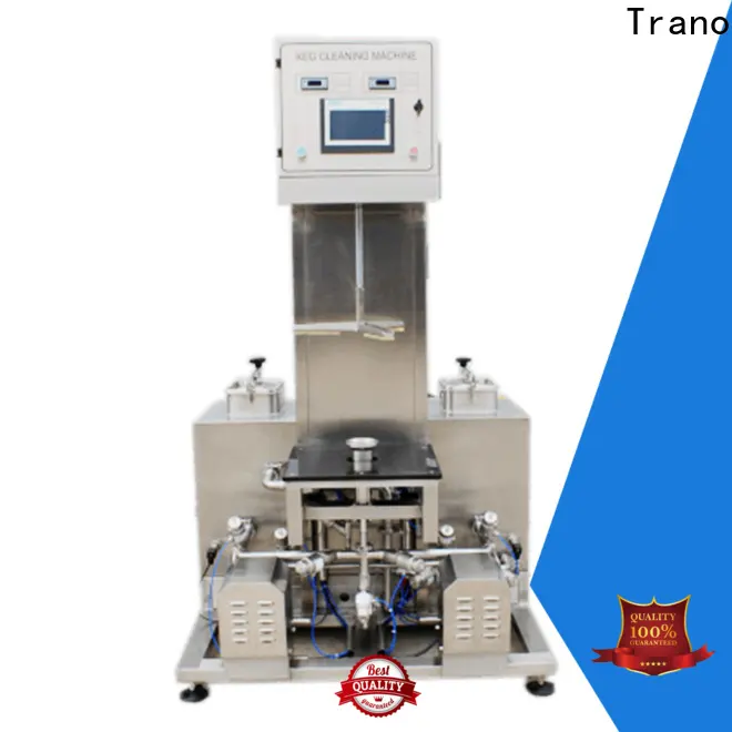 Trano Beer Keg Three Heads Semi-Automatic Washer manufacturer for food shops1 1
