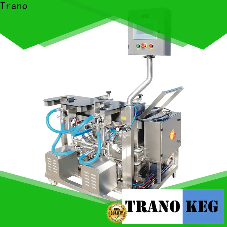 Trano automatic keg washer and filler factory direct supply for beverage factory 1
