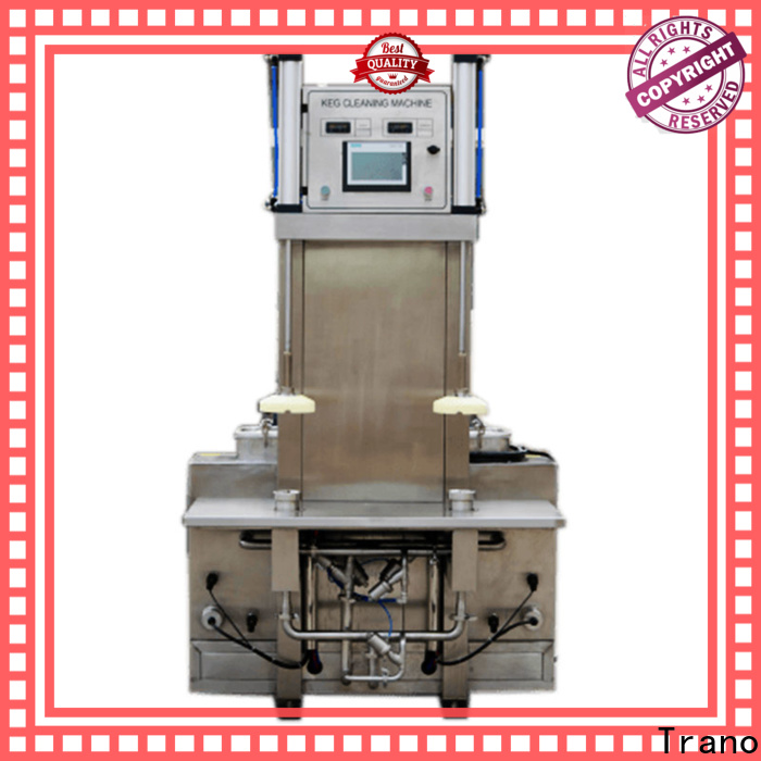 Trano semi-automatic keg washing machine supplier for beverage factory 1