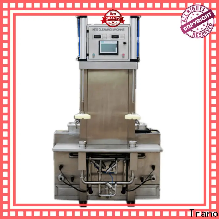 Trano semi-automatic keg washing machine supplier for beverage factory 1