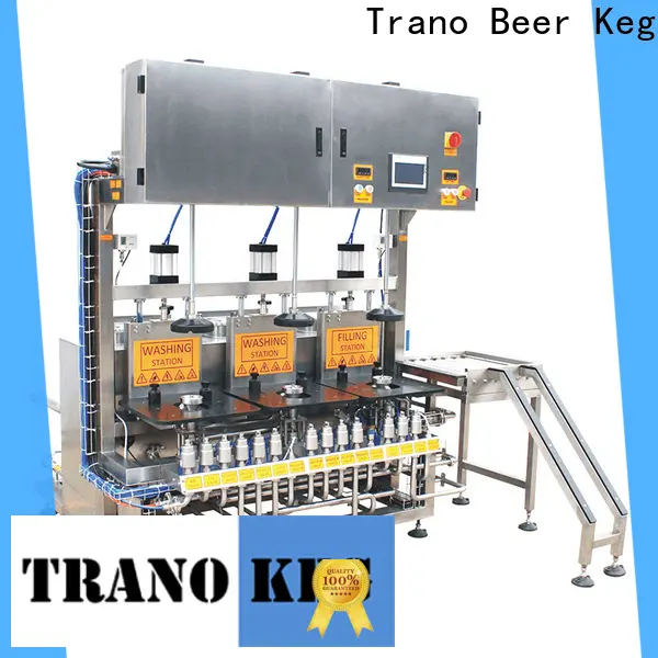 Trano advanced beer keg filling equipment wholesale for beverage factory 1