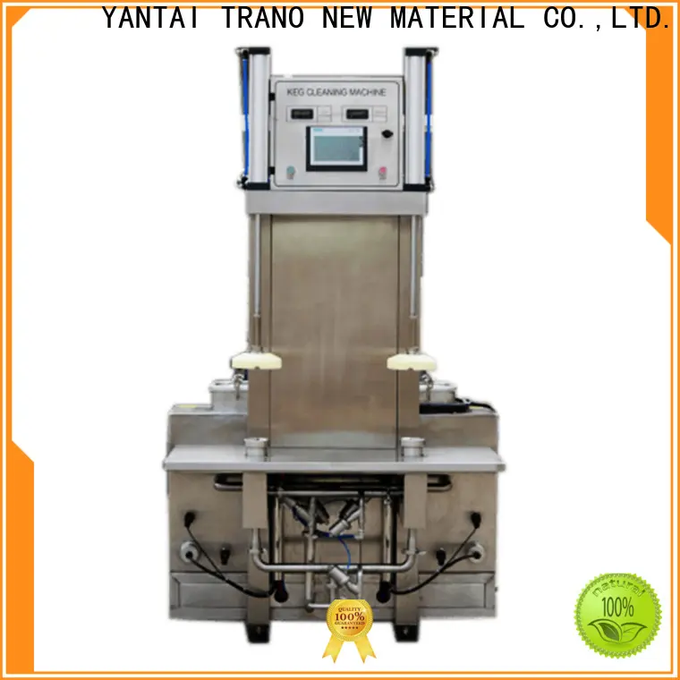 Trano convenient keg cleaning system factory direct supply for beverage factory 1