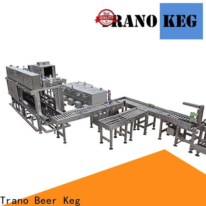 Trano convenient beer keg filling machine directly sale for beer 1