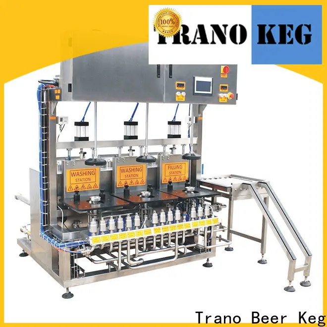 Trano beer keg cleaning system series for beverage factory1 1