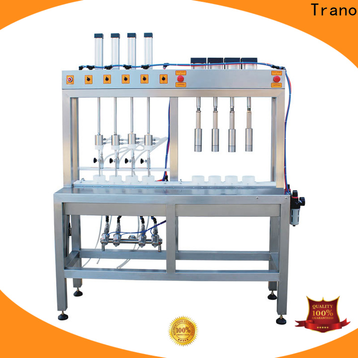 Trano semi-automatic Bottle Filler factory direct supply for beverage factory 1