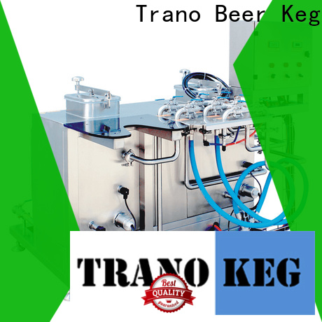 flexible Beer Keg Three Heads Semi-Automatic Washer supplier for beer 1