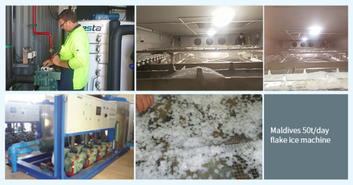 Customized Marine flake ice making machine 10-25t manufacturers From China | Brother Ice System 23