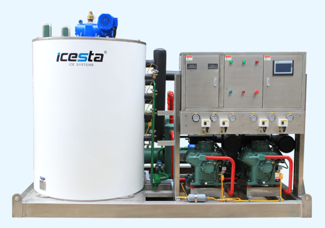 Customized Marine flake ice making machine 10-25t manufacturers From China | Brother Ice System 20