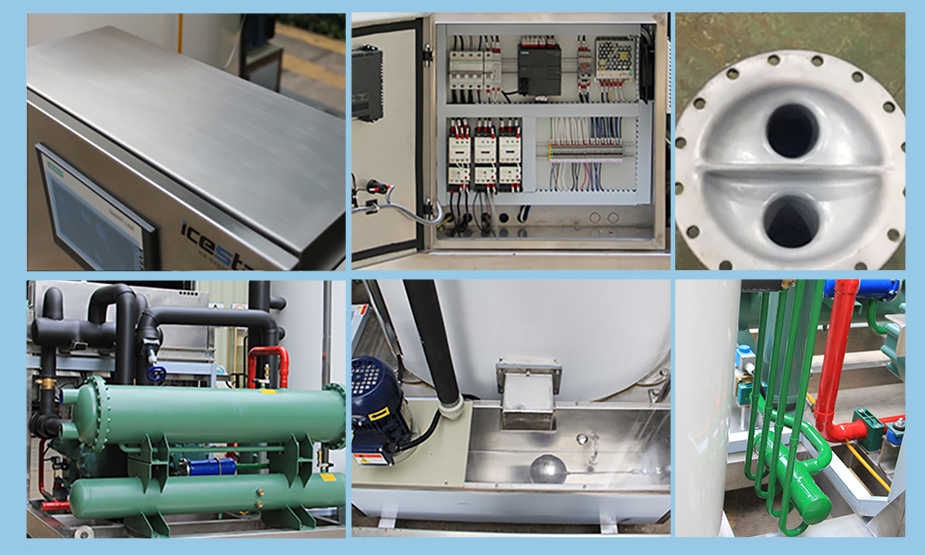 Customized Marine flake ice making machine 10-25t manufacturers From China | Brother Ice System 14