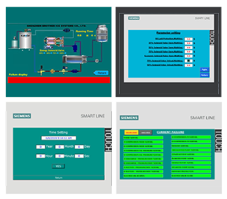 Quality salt water flake ice making machine 1 ton installed in ship Manufacturer | Brother Ice System 16