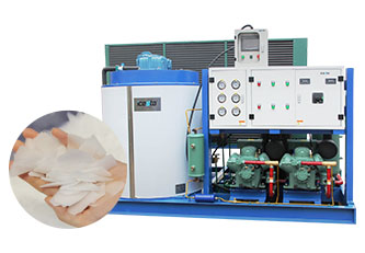 Quality salt water flake ice making machine 1 ton installed in ship Manufacturer | Brother Ice System 28