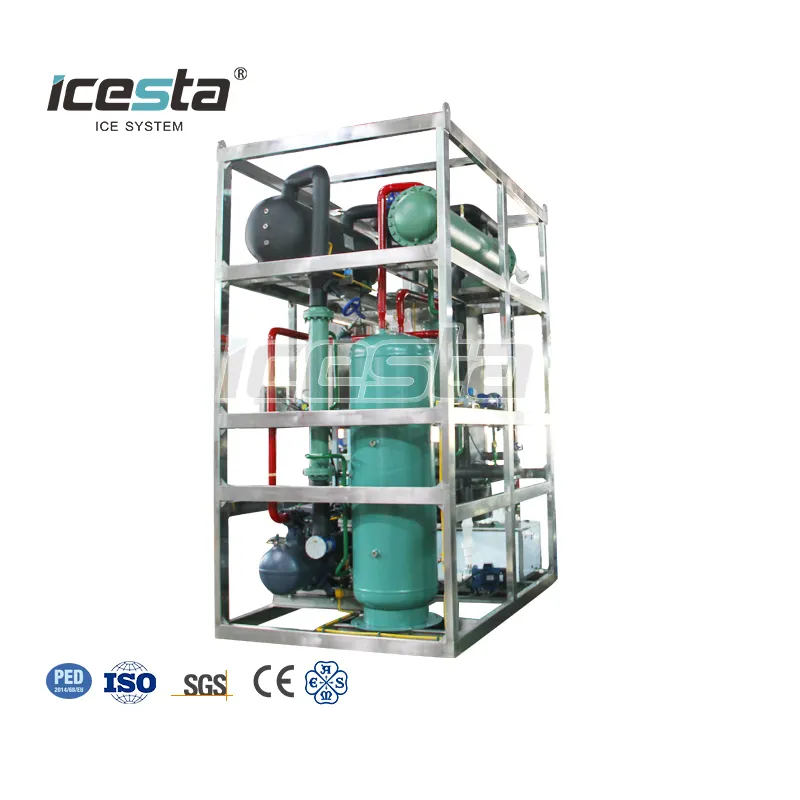 High-Performance Tube Ice Machine by ICESTA 2