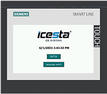 Tube ice machine with 10t Air Cooling Stainless Steel For Food Processing Industry / Cold Drinks 18