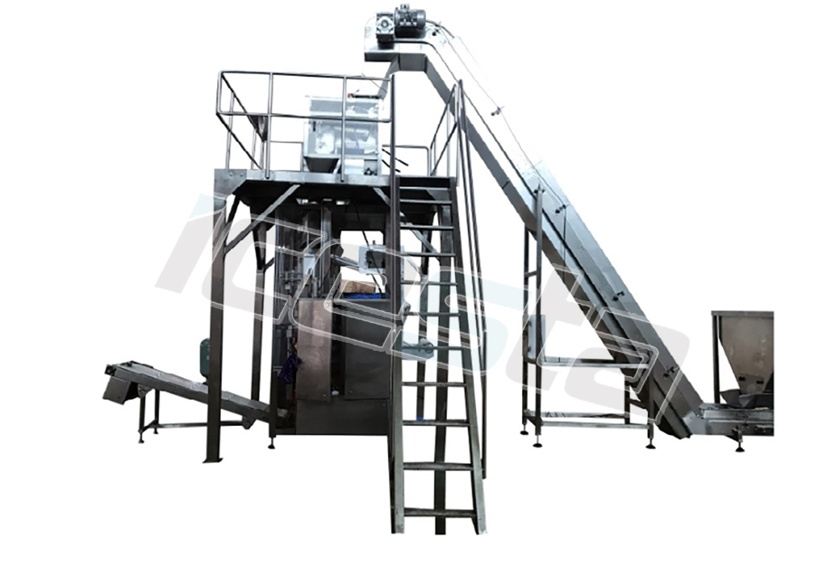 Tube ice machine with 10t Air Cooling Stainless Steel For Food Processing Industry / Cold Drinks 32