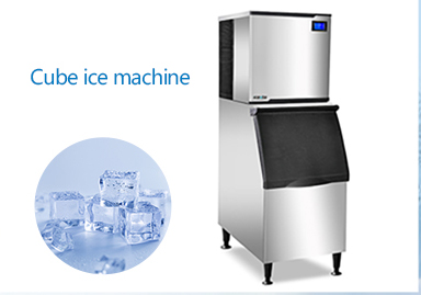 Tube ice machine with 10t Air Cooling Stainless Steel For Food Processing Industry / Cold Drinks 40