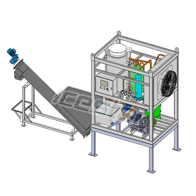 High-Quality Tube Ice Making Machine - Customizable Output from 1 to 100 Tons 7