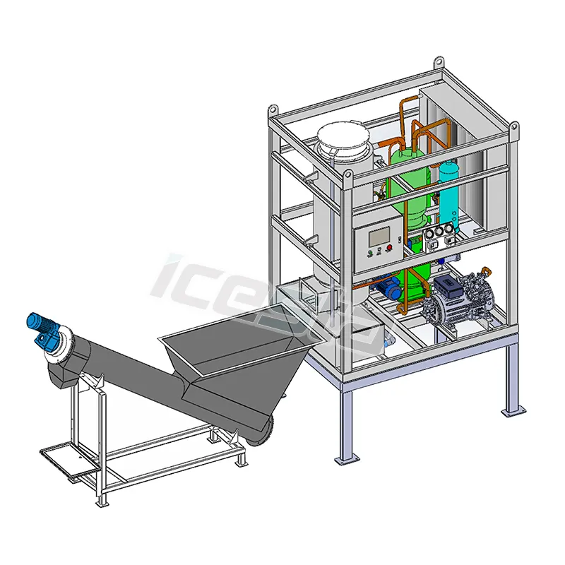 High-Quality Tube Ice Making Machine - Customizable Output from 1 to 100 Tons 6