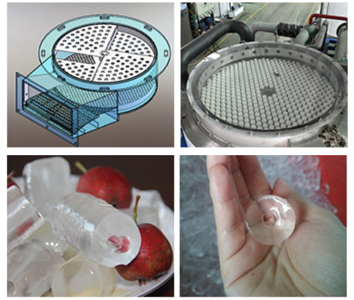 Tube Ice making Machine with 3 ton automatic High Productivity Long Service Life for drinks 22