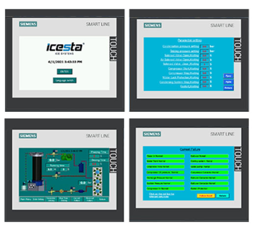 Tube Ice making Machine with 3 ton automatic High Productivity Long Service Life for drinks 23