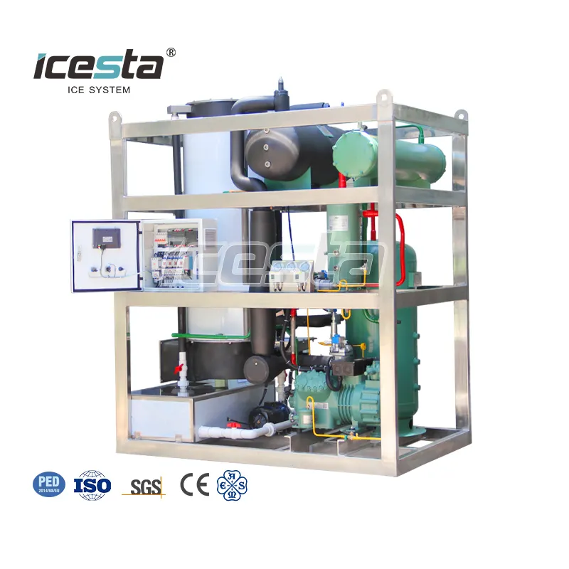 ICESTA High-Output Tube Ice Machine: Customizable & Durable Design 3