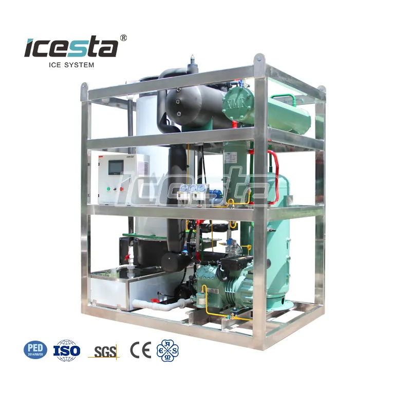 ICESTA High-Output Tube Ice Machine: Customizable & Durable Design 4