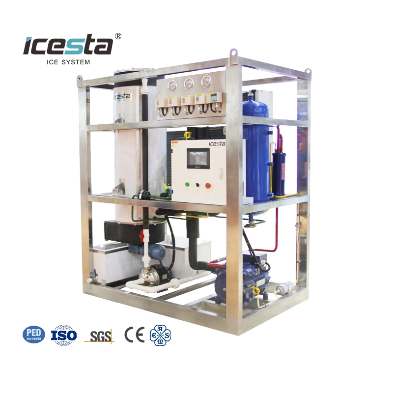 Tube Ice making Machine with 3 ton automatic High Productivity Long Service Life for drinks 1