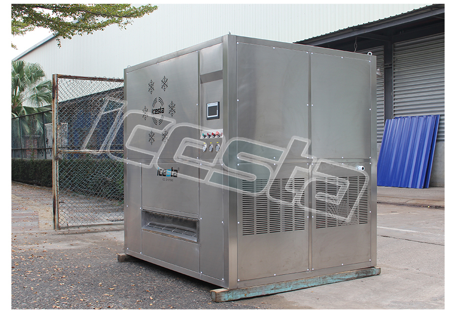 ICESTA Plate ice making maker machine with 1 2 3 5 tons high quality automatic energy-saving Long Service Life 20
