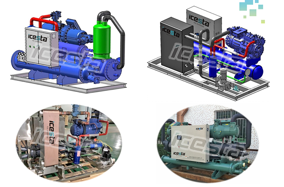 ICESTA Sea water Slurry ice machine 10 tons customized automatic energy-saving high productivity Long Service Life 19