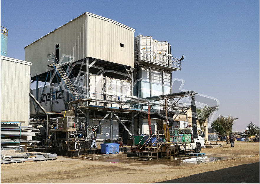 ICESTA Sea water Slurry ice machine 10 tons customized automatic energy-saving high productivity Long Service Life 10