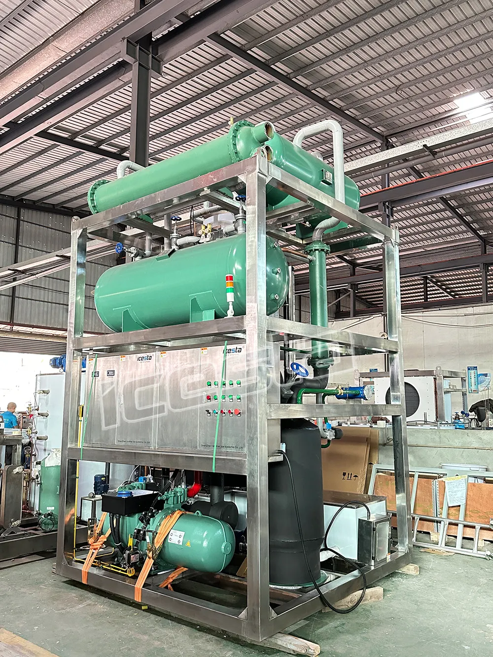 High Efficiency Tube Ice Making Machine 6