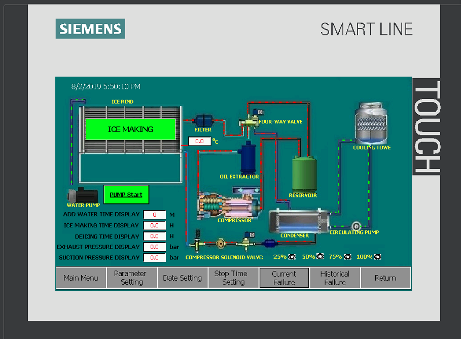 ICESTA Direct Cooling Block Ice Machine with 25 tons per day Automatic High Productivity Long Service Life 15