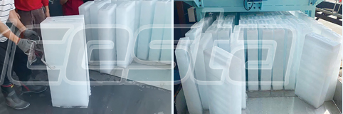 ICESTA Direct Cooling Block Ice Machine with 25 tons per day Automatic High Productivity Long Service Life 25