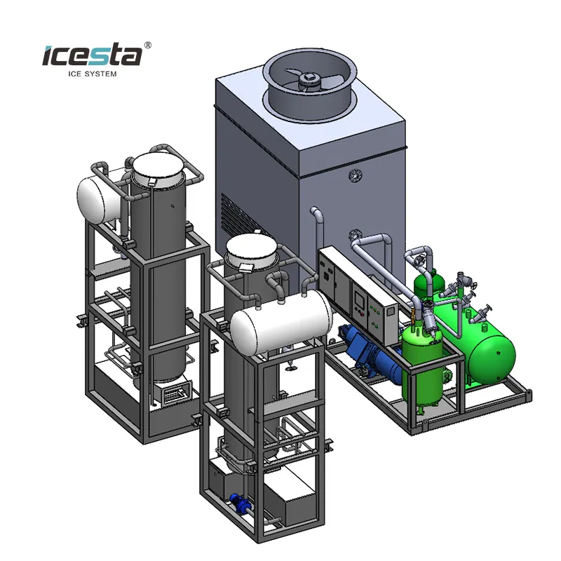 Industrial Tube Ice Maker - High Quality & Customizable 20-80 Tons 4