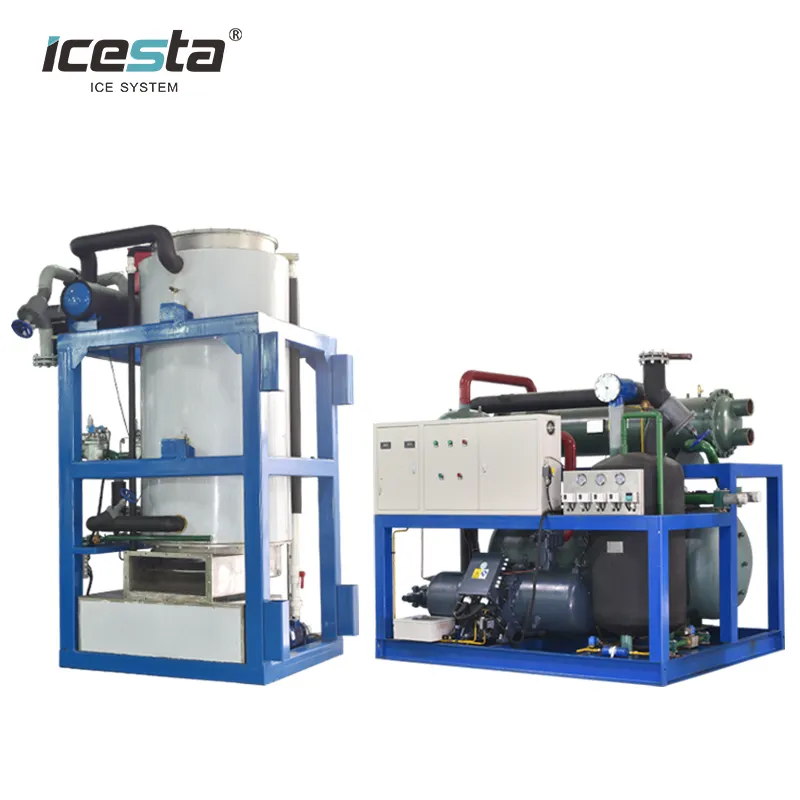 Industrial Tube Ice Maker - High Quality & Customizable 20-80 Tons 6